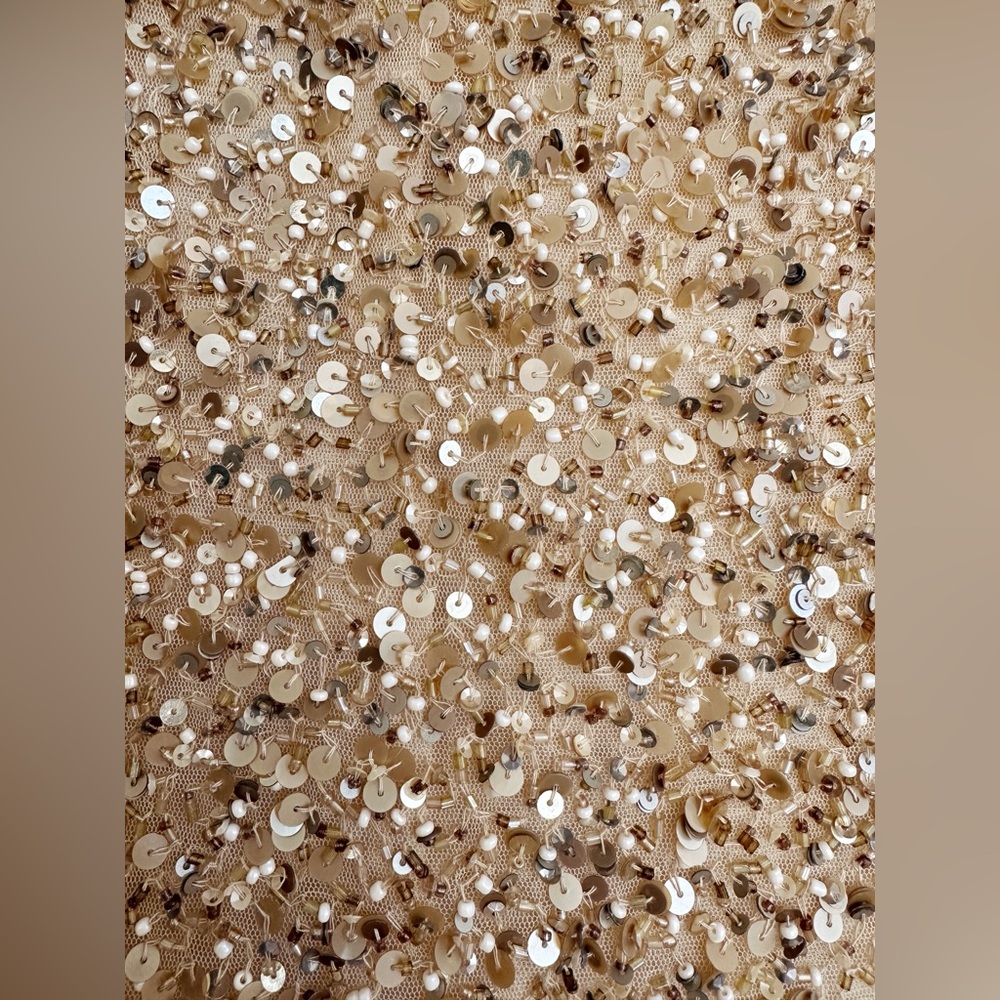 Zara Sequinned & Beaded Mini Skirt. Size XS - Picture 9 of 11